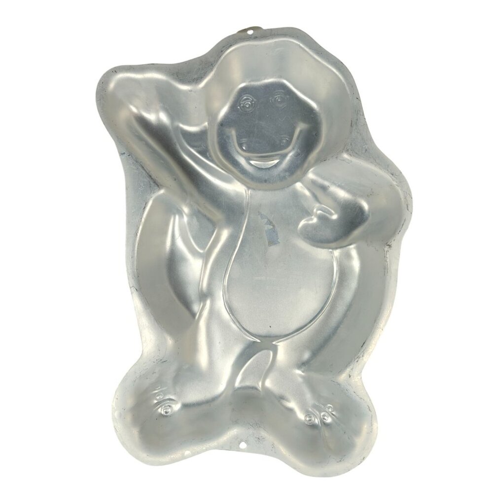 Vintage Wilton Cake Pan Mold Barney Aluminum Retro Bakeware